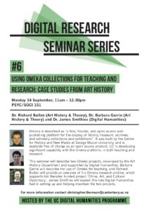 Digital Research Seminar#6 poster