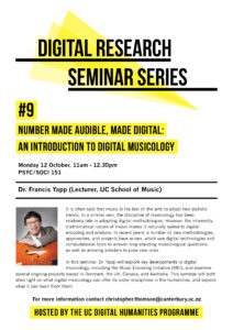 Digital Research Seminar#9 poster